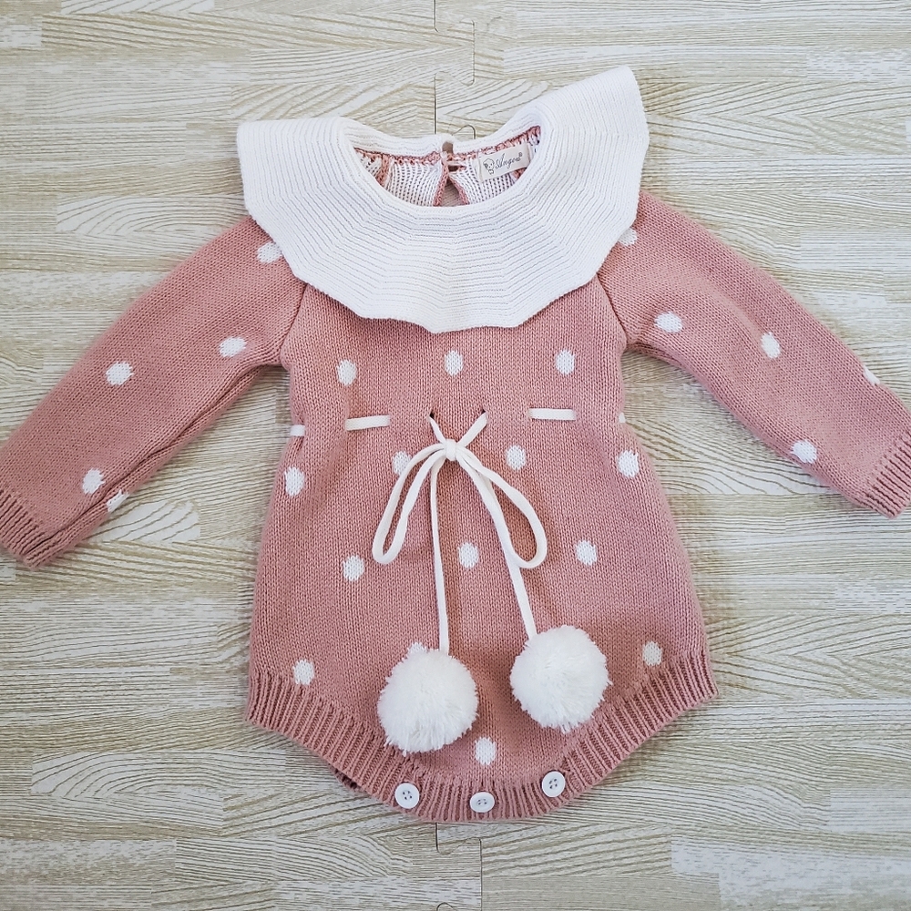 Baby Girl Romper long Sleeve